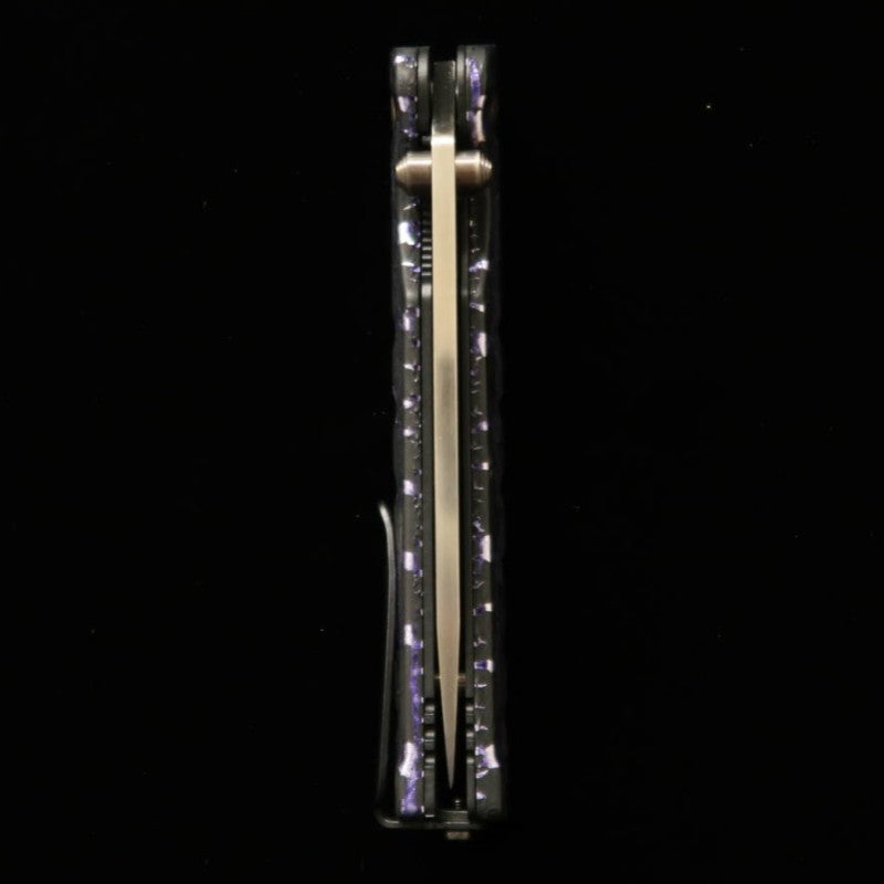 Canivete MCUSTA Edição limitada Infinity 004 Purple Haze Damascus (85mm)