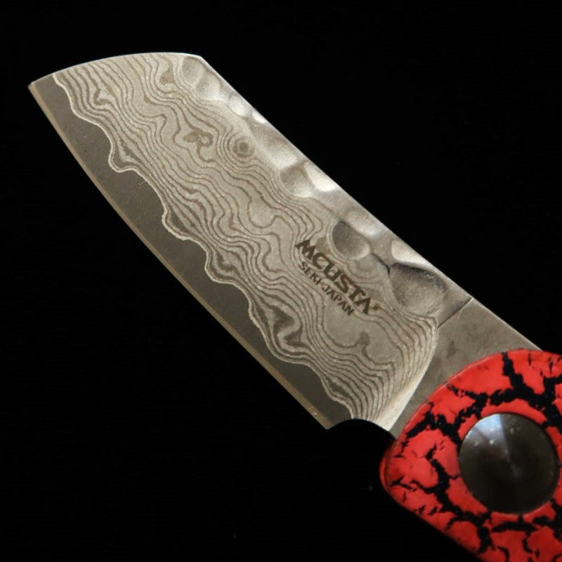MCUSTA limited edition Infinity 021 Spider Hammered Damascus MC-021DHD1 (45mm)