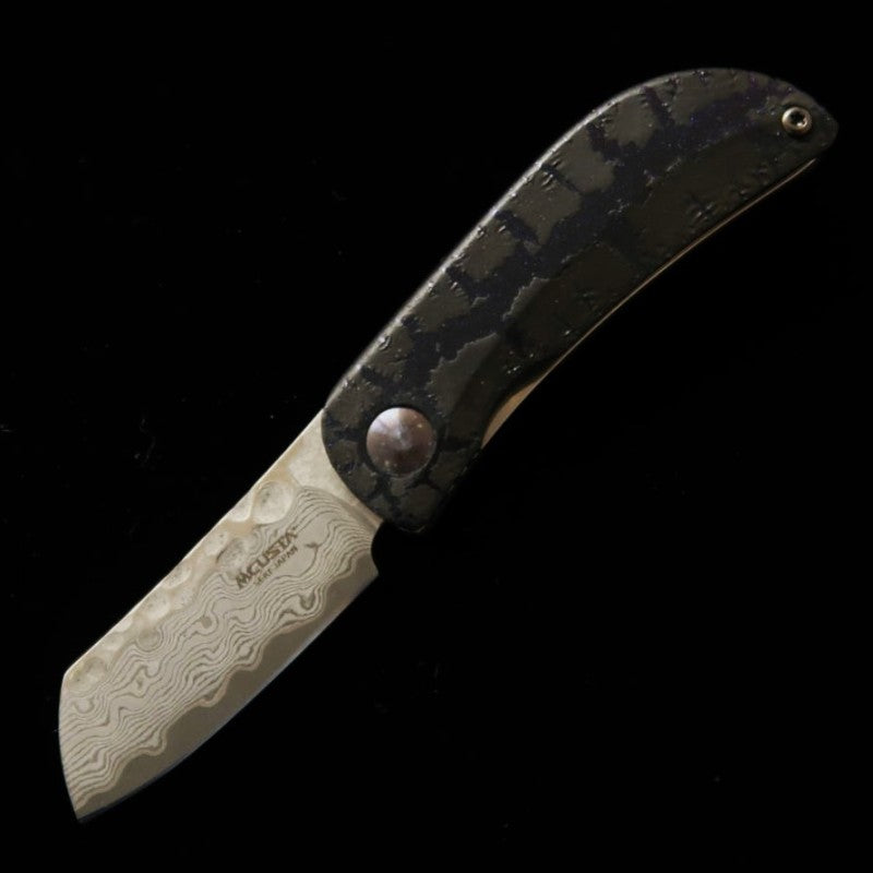 MCUSTA limited edition Infinity 021 Zone Hammered Damascus MC-021DHD5 (45mm)