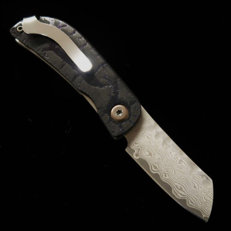 MCUSTA limited edition Infinity 021 Zone Hammered Damascus MC-021DHD5 (45mm)