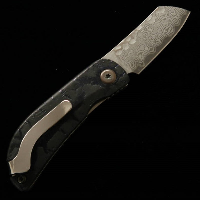 MCUSTA limited edition Infinity 021 Zone Hammered Damascus MC-021DHD5 (45mm)