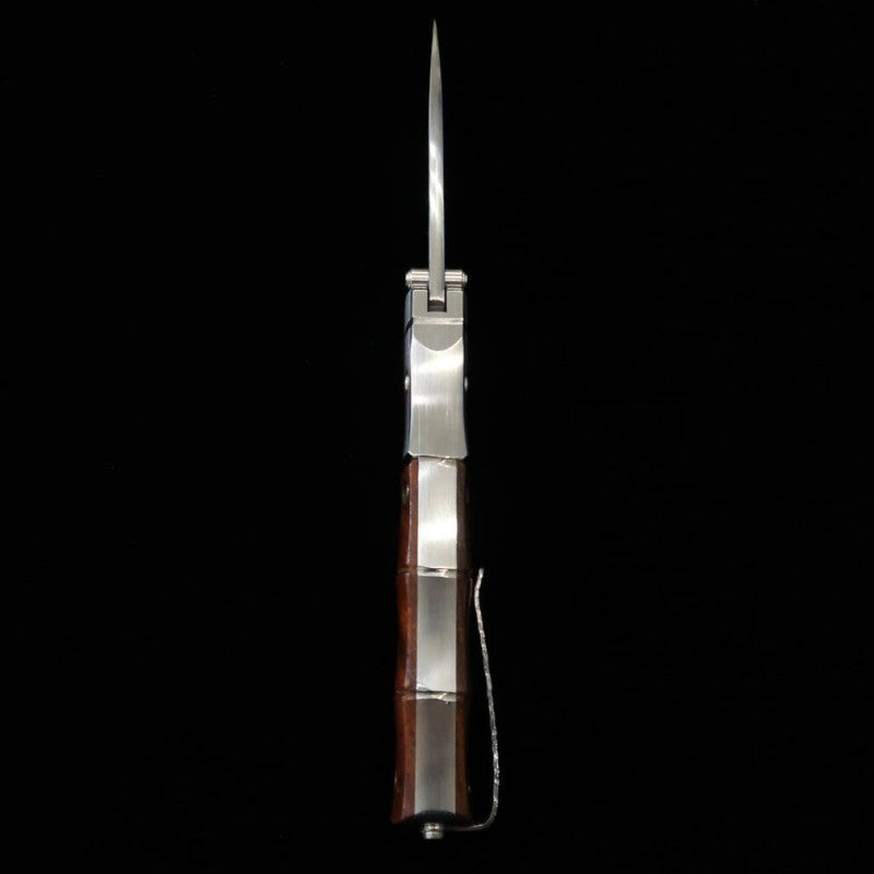 Navaja plegable MCUSTA Shinra Mixture MC-0145G - Bamboo - SG2 - Mango de madera de hierro (71 mm)