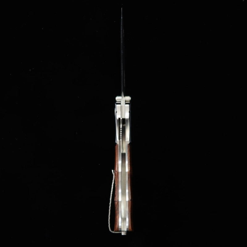 Navaja plegable MCUSTA Shinra Mixture MC-0145G - Bamboo - SG2 - Mango de madera de hierro (71 mm)