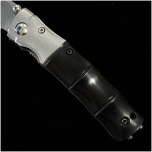 MCUSTA Shinra Mixture MC-0146G - Bamboo - SG2 - Black Pakkawood Handle (71mm)