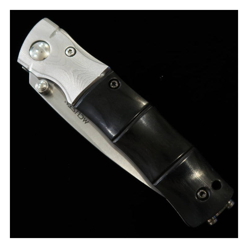 MCUSTA Shinra Mixture MC-0146G - Bamboo - SG2 - Black Pakkawood Handle (71mm)
