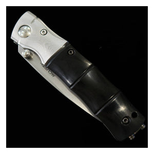 MCUSTA Shinra Mixture MC-0146G - Bamboo - SG2 - Black Pakkawood Handle (71mm)