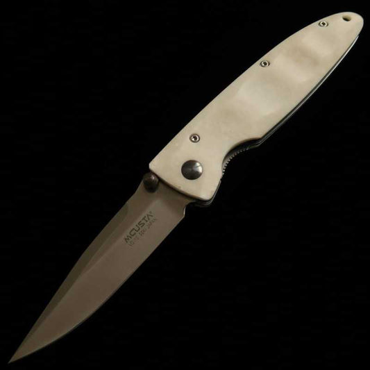MCUSTA Classic Wave Corian Folding Knife MC-0019V (85mm)
