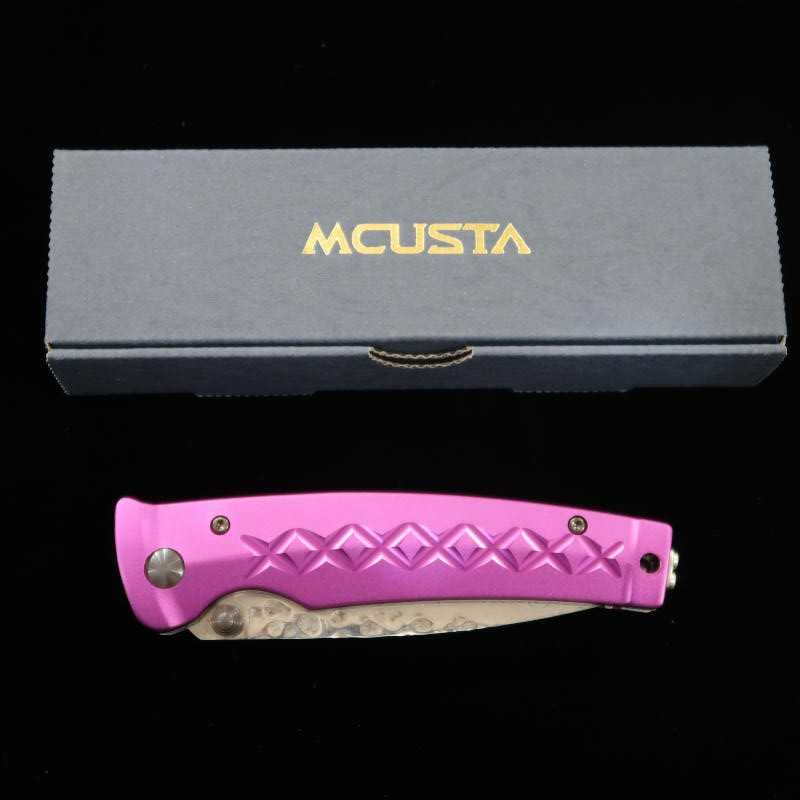 Canivete MCUSTA VG-10 Martelo Fusion Series MC-0162D Roxo (85mm)