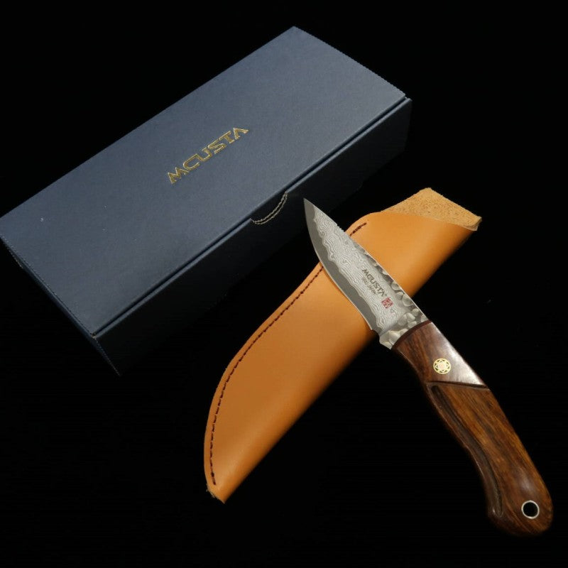 Faca para campping Mcusta VG10 Mika Irie Sport series Sport100 Ironwood (68mm)