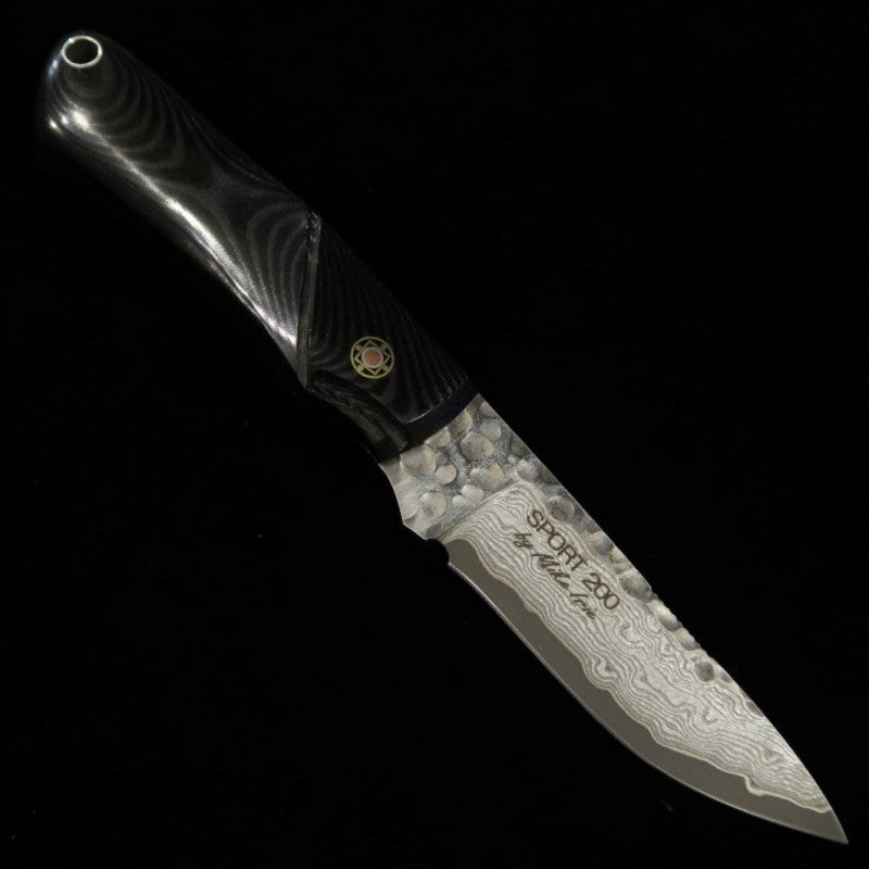 MCUSTA VG10 Mika Irie Sport series MC-0232DB Sport200 Black Micarta (65mm)