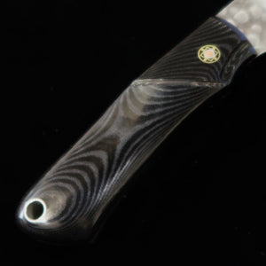 MCUSTA VG10 Mika Irie Sport series MC-0232DB Sport200 Black Micarta (65mm)