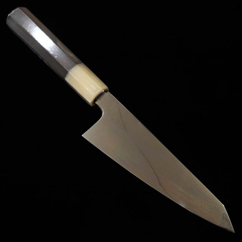 SUISIN Par Kenji Togashi, Mizumoto-yaki, Sabaki double tranchant, Acier bleu No.2, manche en ébène (150 mm)