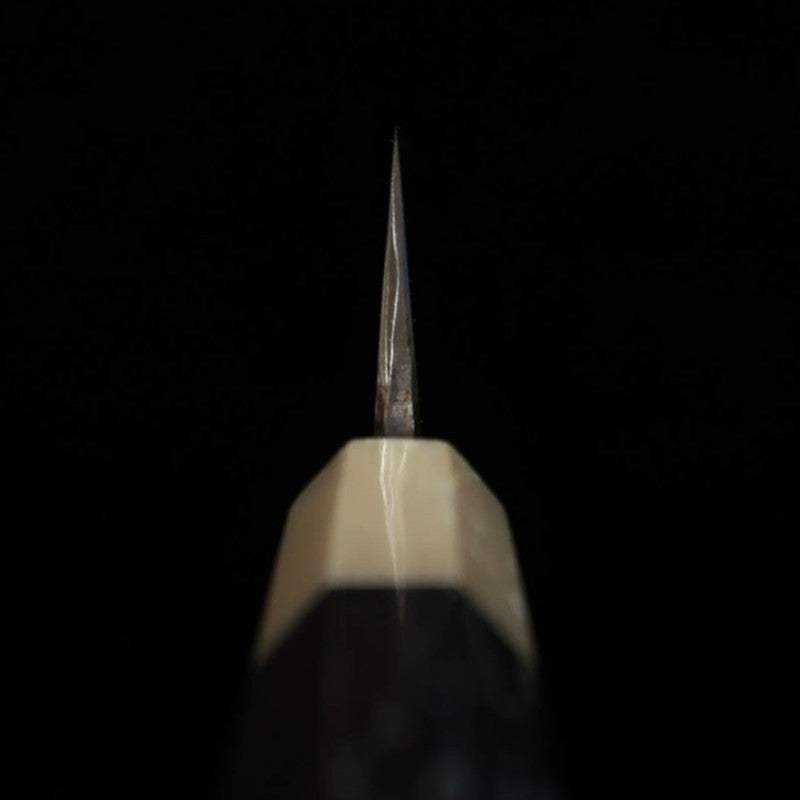 SUISIN Par Kenji Togashi, Mizumoto-yaki, Sabaki double tranchant, Acier bleu No.2, manche en ébène (150 mm)