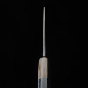 SUISIN Suisin obra de Kenji Togashi sabaki higashi-bōchō honyaki en agua Aogami nº 2 mango de ébano (150 mm)