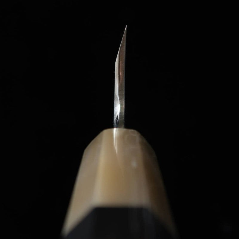 Sabaki kataba SUISIN Mizu honyaki Aogami No. 2 cabo em ébano por Kenji Togashi (150mm) 