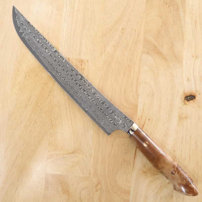 NIGARA SG2 Anmon Saki-maru Sujihiki, manche personnalisé (270 mm)