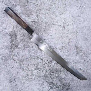 SAKAI TAKAYUKI Zangetsu Ginsan Sakimaru Takohiki Wenge Octagonal Handle (300mm)