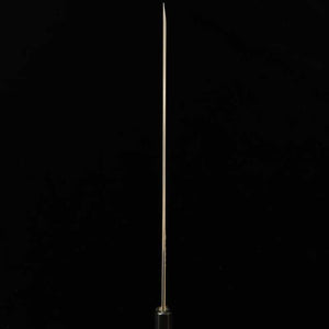 TADOKORO HAMONO Makoto Gin-san No.3, Takobiki à bout rond, Finition miroir, Manche en ébène (300 mm)