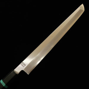 Sakimaru Yanagiba SAKAI KIKUMORI "Ren" Aogami no.1, mango de turquesa (300mm)