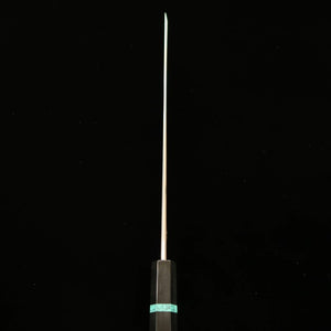 Sakimaru Yanagiba SAKAI KIKUMORI "Ren" Aogami no.1, mango de turquesa (300mm)