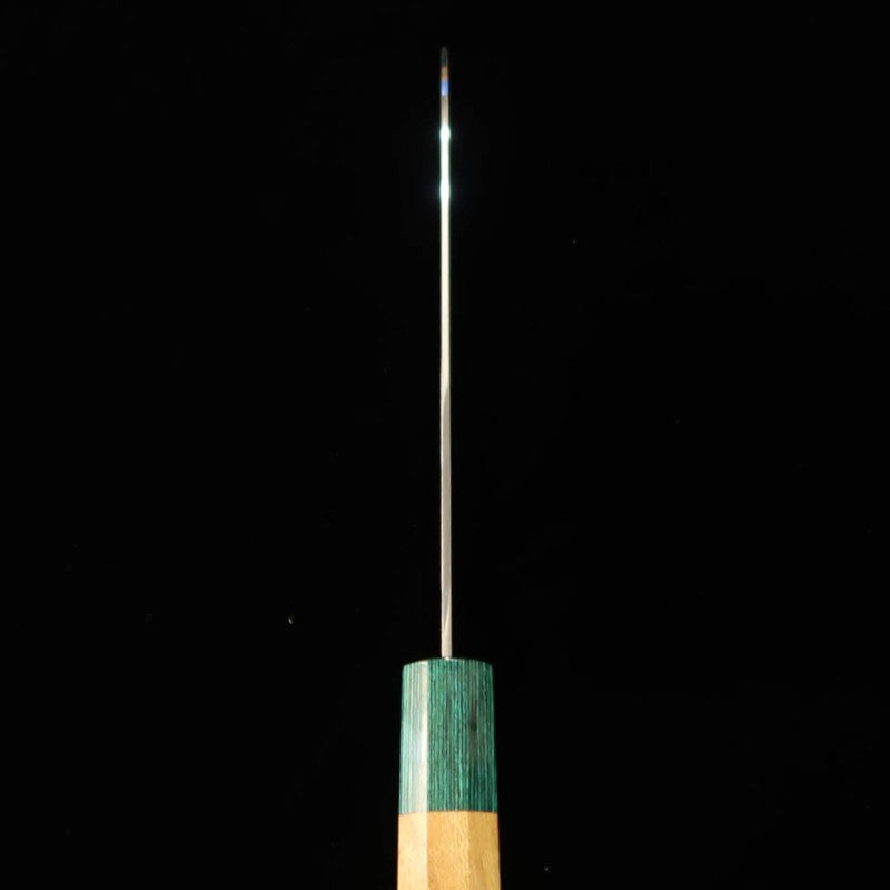 STYLE-K Makoto Kurosaki – Kodama – santoku VG10W damasco, mango de olmo japonés (170 mm)