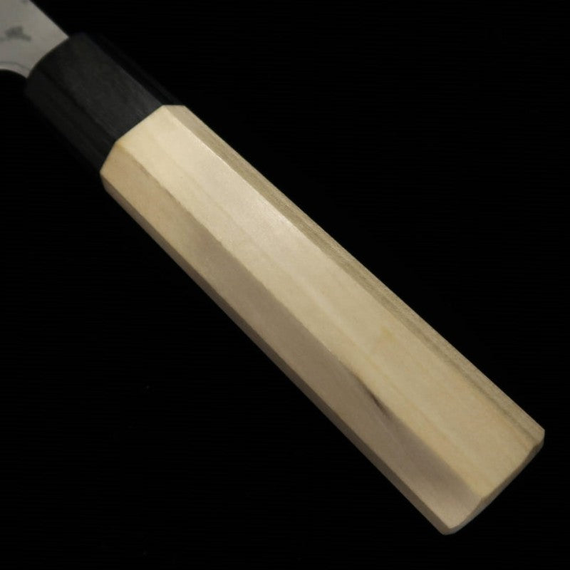 MASAKAGE 昌景 Shimo Santoku Acero Blanco nº2 Damasco (170mm)