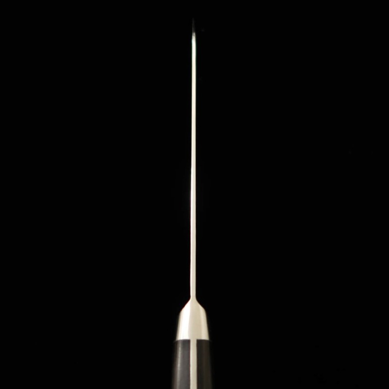 Santoku Misono 440 cabo Madeira compensada laminada preta (180mm)