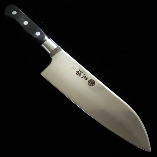 Santoku Miura, molybdenum steel, black plywood handle (170mm) 