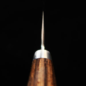 MIURA, Kokuryuu, Santoku, VG10, Martelé, Damas, Manche en frêne brun (170 mm)