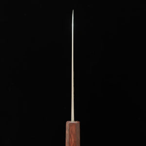 三浦 MIURA 三徳包丁 銀紙三号 磨き仕上げ 燦紫柄 (165mm)