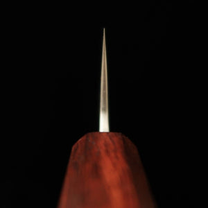 三浦 MIURA 三徳包丁 銀紙三号 磨き仕上げ 燦紫柄 (165mm)