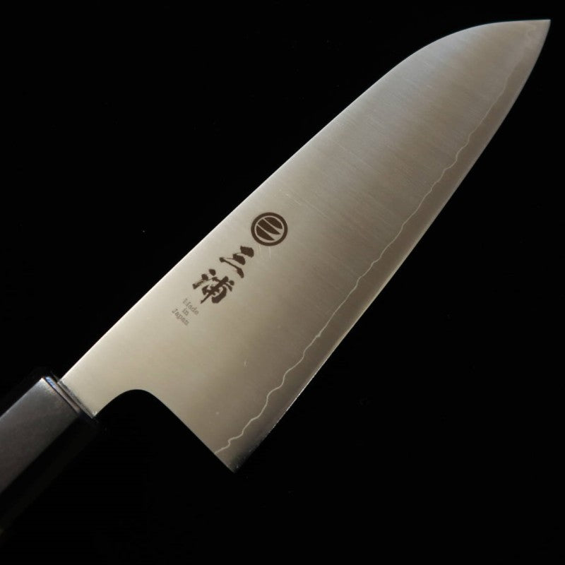 三浦 MIURA 三徳 440C  ウォルナット柄 (165mm)