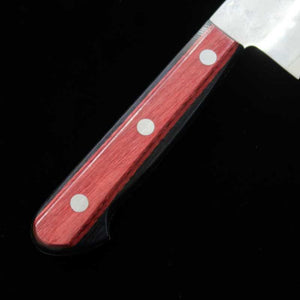 MIURA,Santoku, Gin-san n°3, manche en bois stratifié rouge (165/180 mm)
