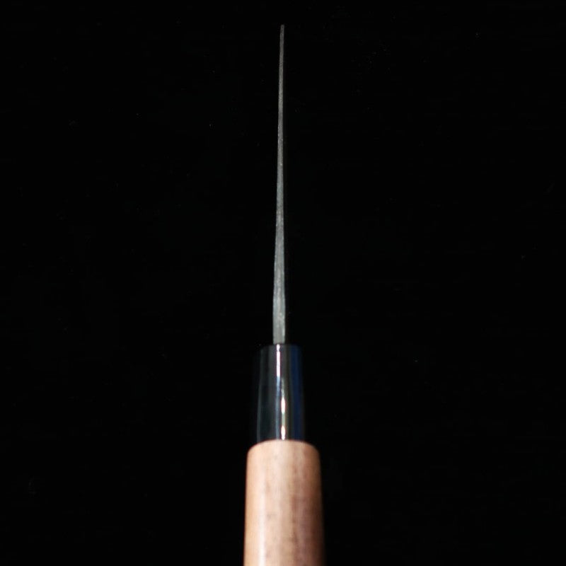 Santoku Miura Shirogami Nº 2 Cabo de Nogueira Preta (165mm)