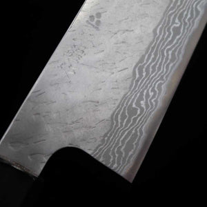 NIGARA VG10 Santoku Damasco martillado Mango de wengué (180 mm)