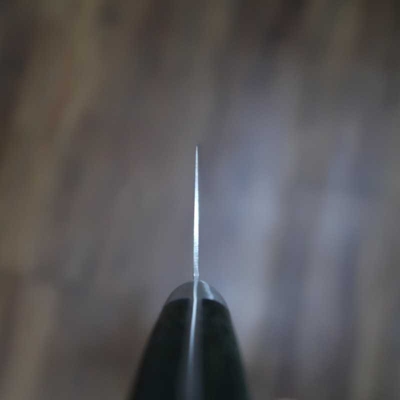 Suisin INOX PREMIUM santoku, mango de micarta verde/negro (180 mm)