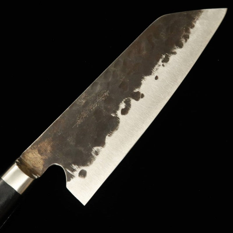 TERUYASU FUJIWARA, Denka no Hoto,Santoku, Avec protège-doigt, Aogami Super (165/180 mm)