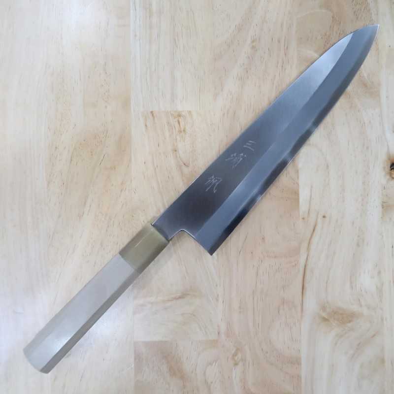 Miura MIURA Obidama Gyuto à simple tranchant Gin-san No.3 (240 mm)