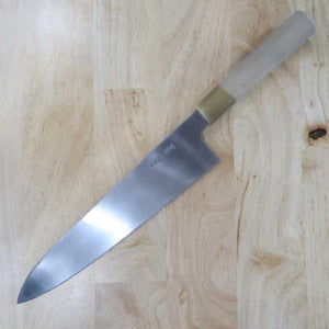 Miura MIURA Obidama Gyuto à simple tranchant Gin-san No.3 (240 mm)