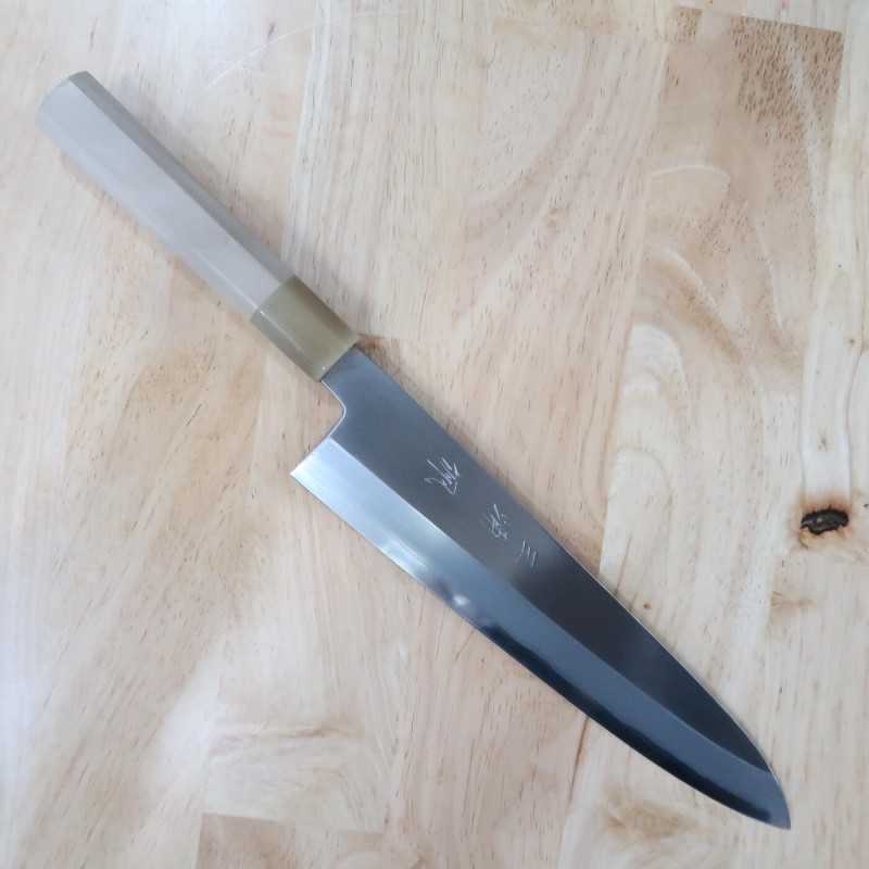 Miura MIURA Obidama Gyuto à simple tranchant Gin-san No.3 (240 mm)