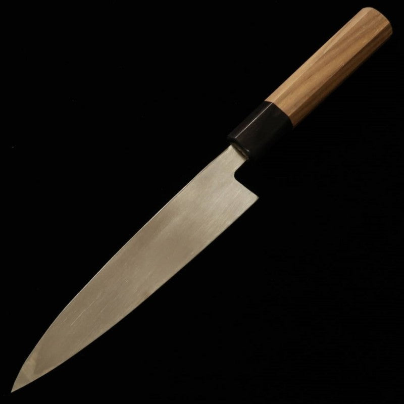 Petty IKEUCHI VG10 Hammered Walnut Handle Single-Edged Knife (150mm) 