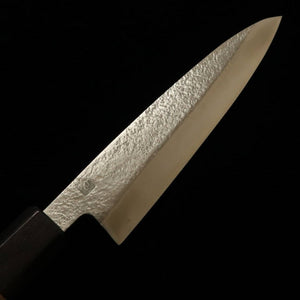 Petty IKEUCHI VG10 Hammered Walnut Handle Single-Edged Knife (150mm) 