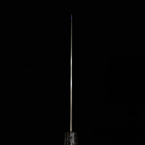 MIURA couteau à trancher (Sujihiki) Uzu-nami inox SLD manche octogonal en chêne laqué (240 mm)