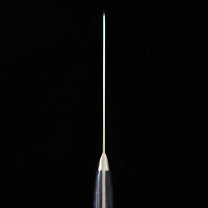 Sujihiki MIURA inox AUS8 com cabo de madeira compensada azul (240/270mm)