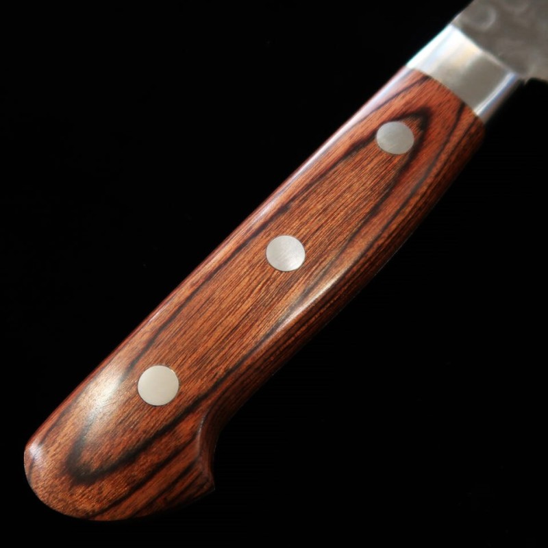 Miura Sujihiki VG-10 Damascus Mahogany Plywood (240mm)