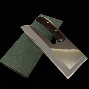Soba Knife Miura Kuzuryugawa Stainless Steel AUS8 Mirror Finish Ebony Handle (300/330mm) 