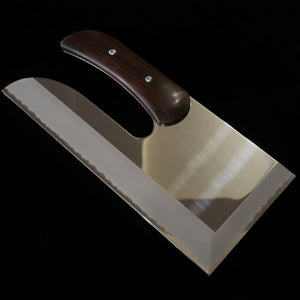 Soba Knife Miura Kuzuryugawa Stainless Steel AUS8 Mirror Finish Ebony Handle (300/330mm) 