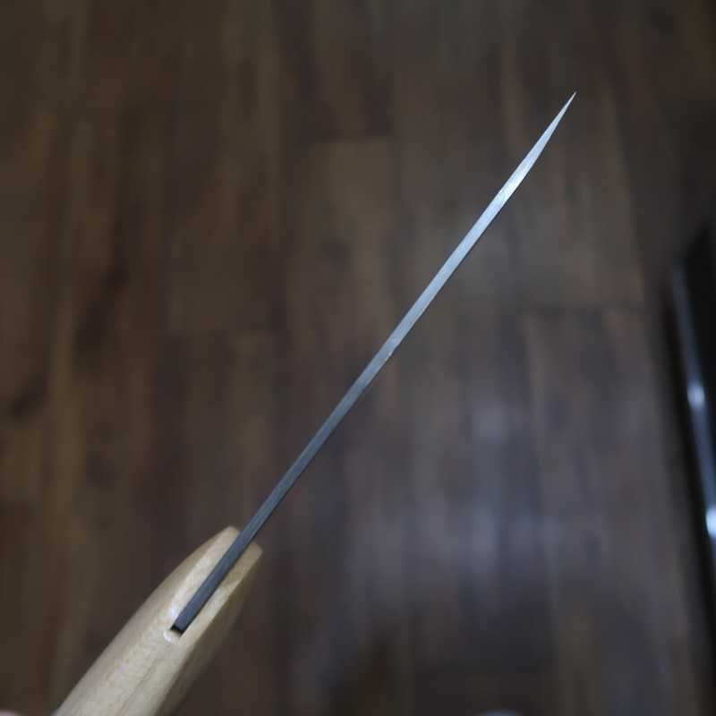 三浦 MIURA  白鋼 そば切 右利き用 磨 楓柄 (300mm)