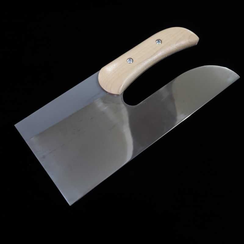 三浦 MIURA  白鋼 そば切 右利き用 磨 楓柄 (300mm)