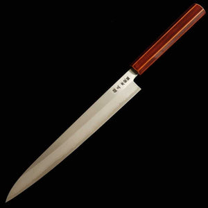 HADO Hagane Gin-san n°3, couteau à trancher, manche octogonal en cerisier laqué (240 mm)